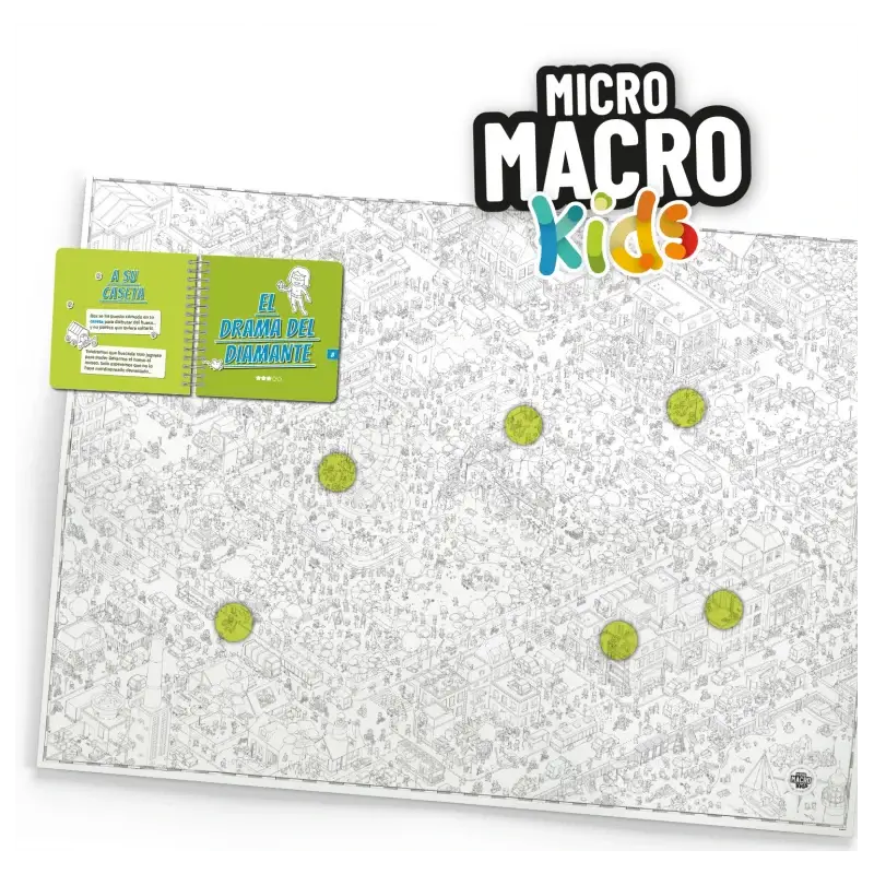 Micro Macro Kids – Sd Games - Juego de detectives - 6+ años · 1-4 jugadores · 15-45 min