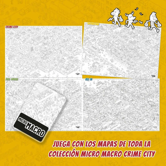Micro Macro Showdown - Juego de mesa - SD GAMES - Desde 8 años Board Games