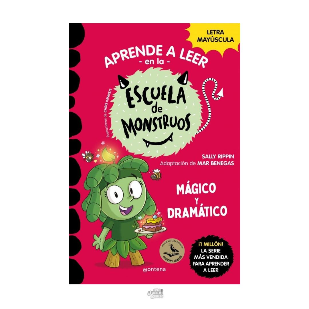 Aprender a leer en la Escuela de Monstruos 23 - Mágico y Dramático : En letra MAYÚSCULA (libros para niños a partir de 5 años)  | Sally Rippin