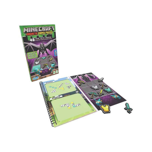 Minecraft Puzzle lógica Magnetico - Juego de mesa - Thinkfun - Desde 8 años Board Games