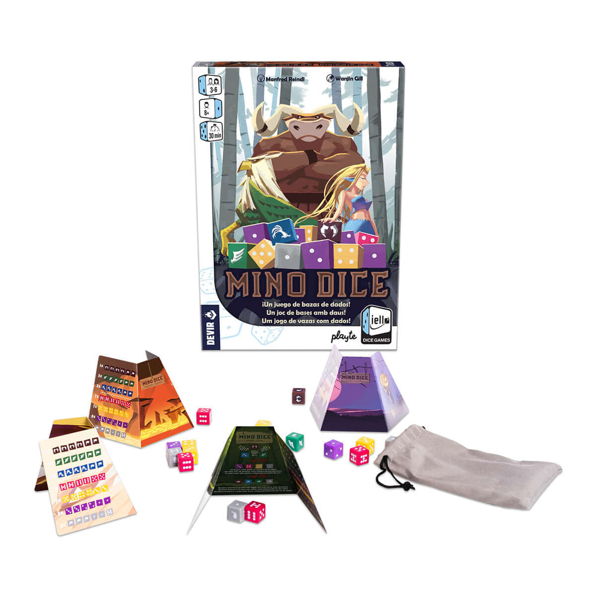 Mino Dice - Juego de mesa - Devir - Desde 8 años - 3 a 6 jugadores