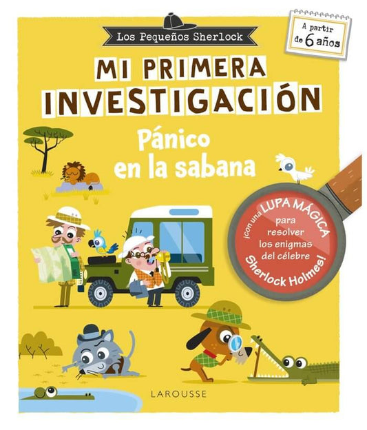 Los Pequeños Sherlock. Mi primera investigación 3 Pánico en la Sabana | LEBRUN, SANDRA Books