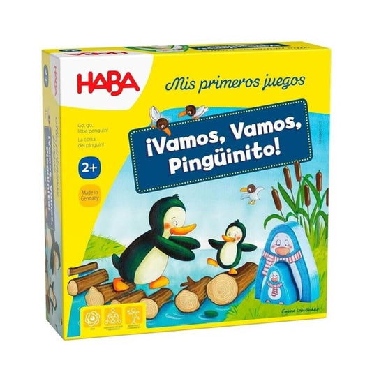 Mis primeros juegos – ¡Vamos, vamos, pingüinito! Juego de mesa desde los 3 años