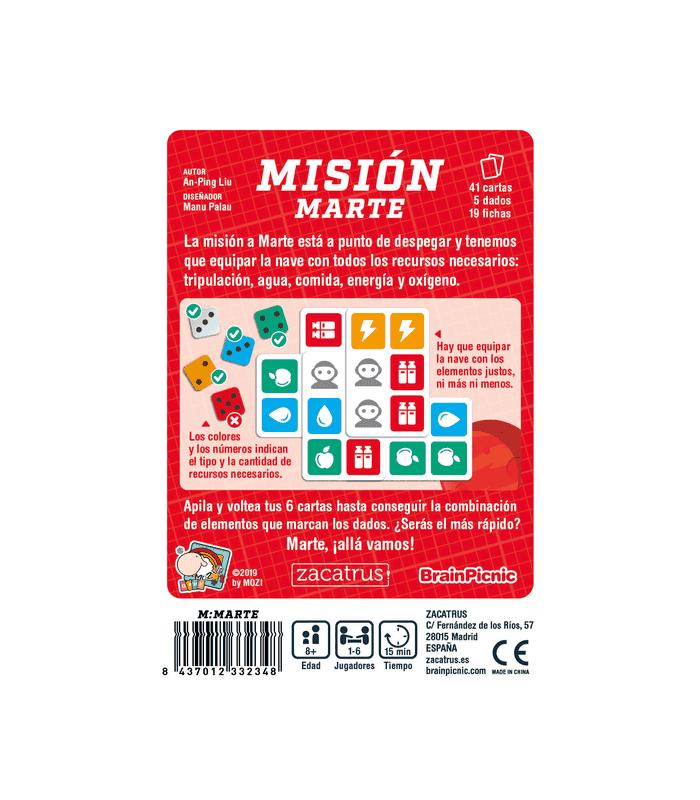 Misión Marte - Juego de mesa - Brain Picnic - Desde 8 años Board Games