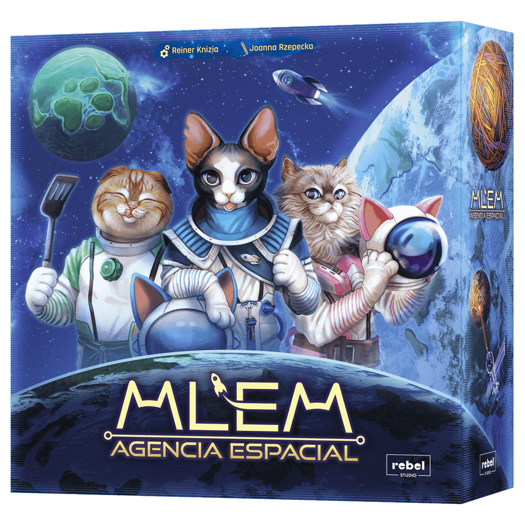 MLEM AGENCIA ESPACIAL - Juego de mesa - Asmodee - Desde 8 años