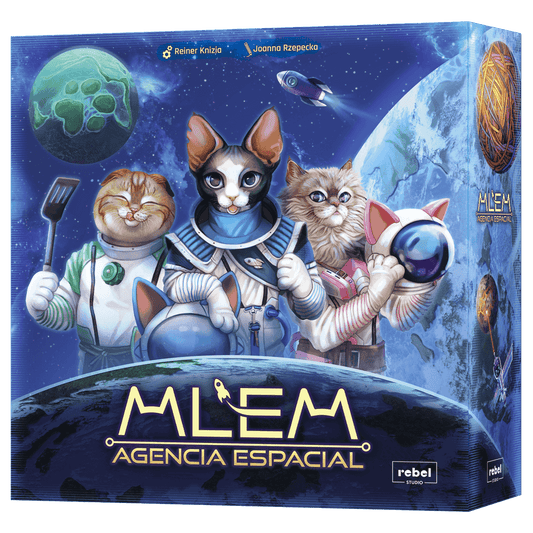 MLEM AGENCIA ESPACIAL - Juego de mesa - Asmodee - Desde 8 años Board Games