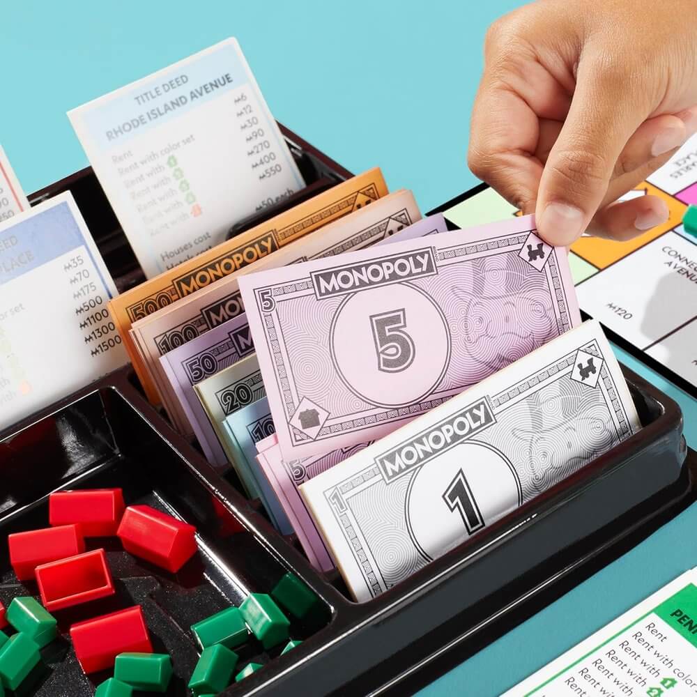 MONOPOLY CLASICO - Juego de mesa - Hasbro - Desde 8 años - 2 A 6 jugadores