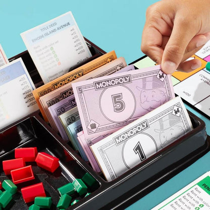 MONOPOLY CLASICO - Juego de mesa - Hasbro - Desde 8 años - 2 A 6  jugadores