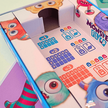 Monster Flip – Memoria, monstruos y cartas que nunca se quedan quietas (4+ años · 2-5 jugadores) · Brain Picnic