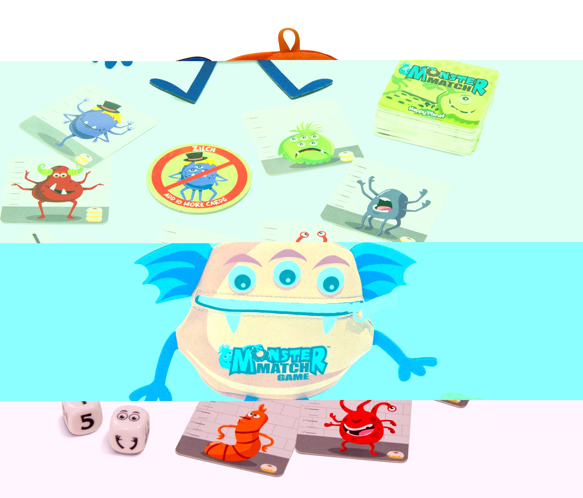 Monster Match - Juego de mesa - Mercurio - Desde 6 años Board Games