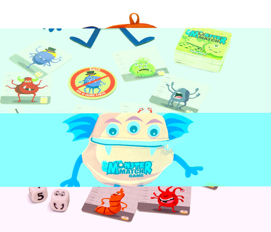 Monster Match - Juego de mesa - Mercurio - Desde 6 años Board Games