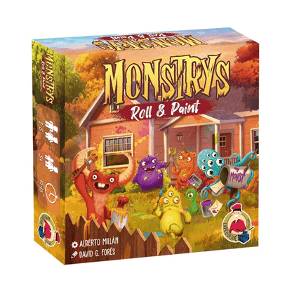 Monstrys Roll and Paint       - Juego de mesa - Empeudejocs - Desde 5 años
