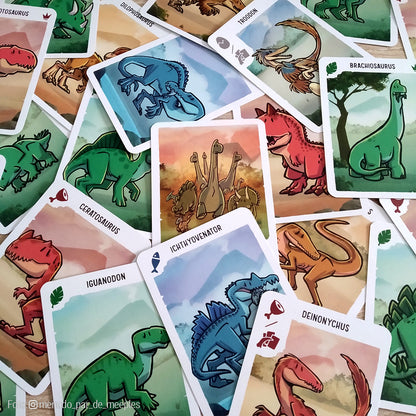¡Extinción! - Juego de mesa - Gnomosaurus - 2-6 jugadores - 8+ años - 15 min