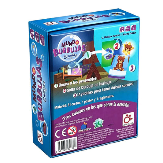 Mundo Burbujas Cuentos - Juego de mesa - Mercurio - Desde 4 años
