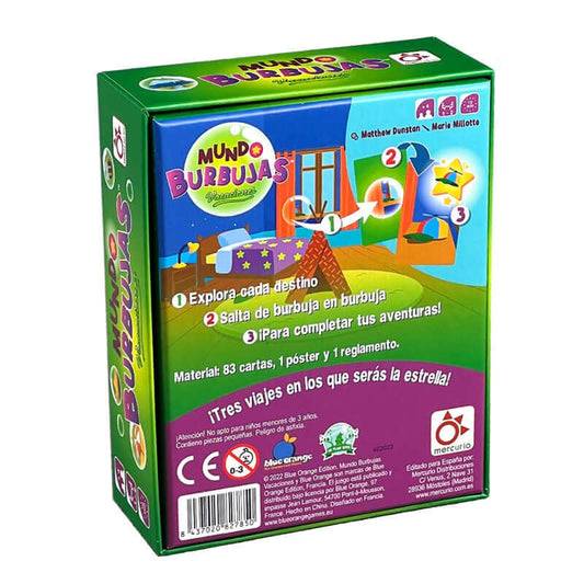 Mundo Burbujas Vacaciones      - Juego de mesa - Mercurio - Desde 4 años