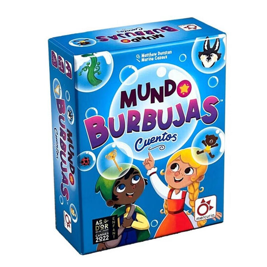Mundo Burbujas Cuentos - Juego de mesa - Mercurio - Desde 4 años Board Games