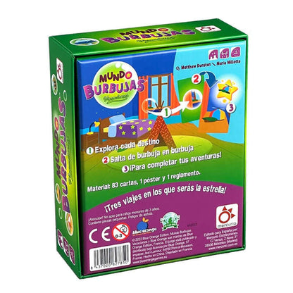 Mundo Burbujas Vacaciones - Juego de mesa - Mercurio - Desde 4 años Board Games