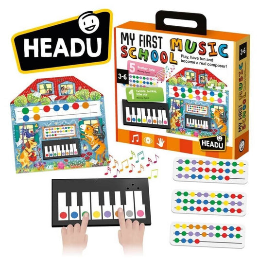 My First Music School | 3+ Años | Headu Educational Toys