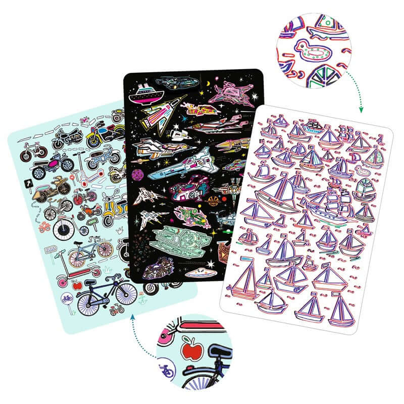 Myster Travel - Juego de mesa - Djeco - Desde 4 años