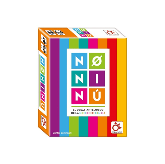 NoNiNu – Atención, velocidad mental y cartas que intentan liarte  8+ años · 2-6 jugadores · 20 minutos