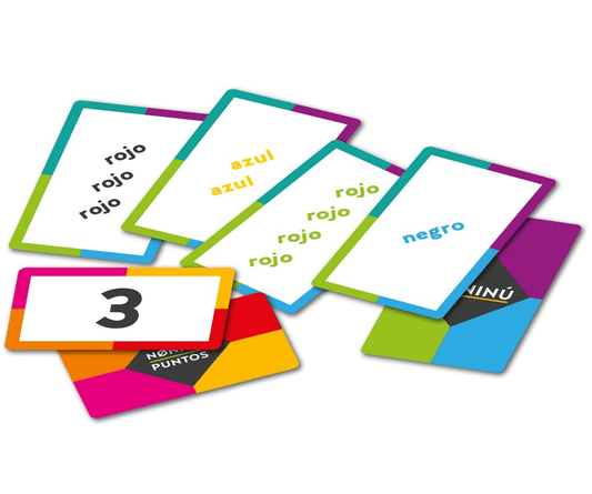 NoNiNu – Atención, velocidad mental y cartas que intentan liarte  8+ años · 2-6 jugadores · 20 minutos