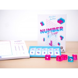 Number Drop - Juego de mesa - MALDITO GAMES - Desde 9 o más años Board Games