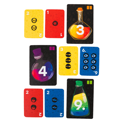 Numerus, juego de pociones y cálculo mental, 15 minutos, desde 6 años