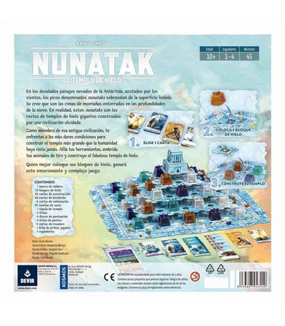 Nunatak - Juego de mesa - Devir - Desde 10 años
