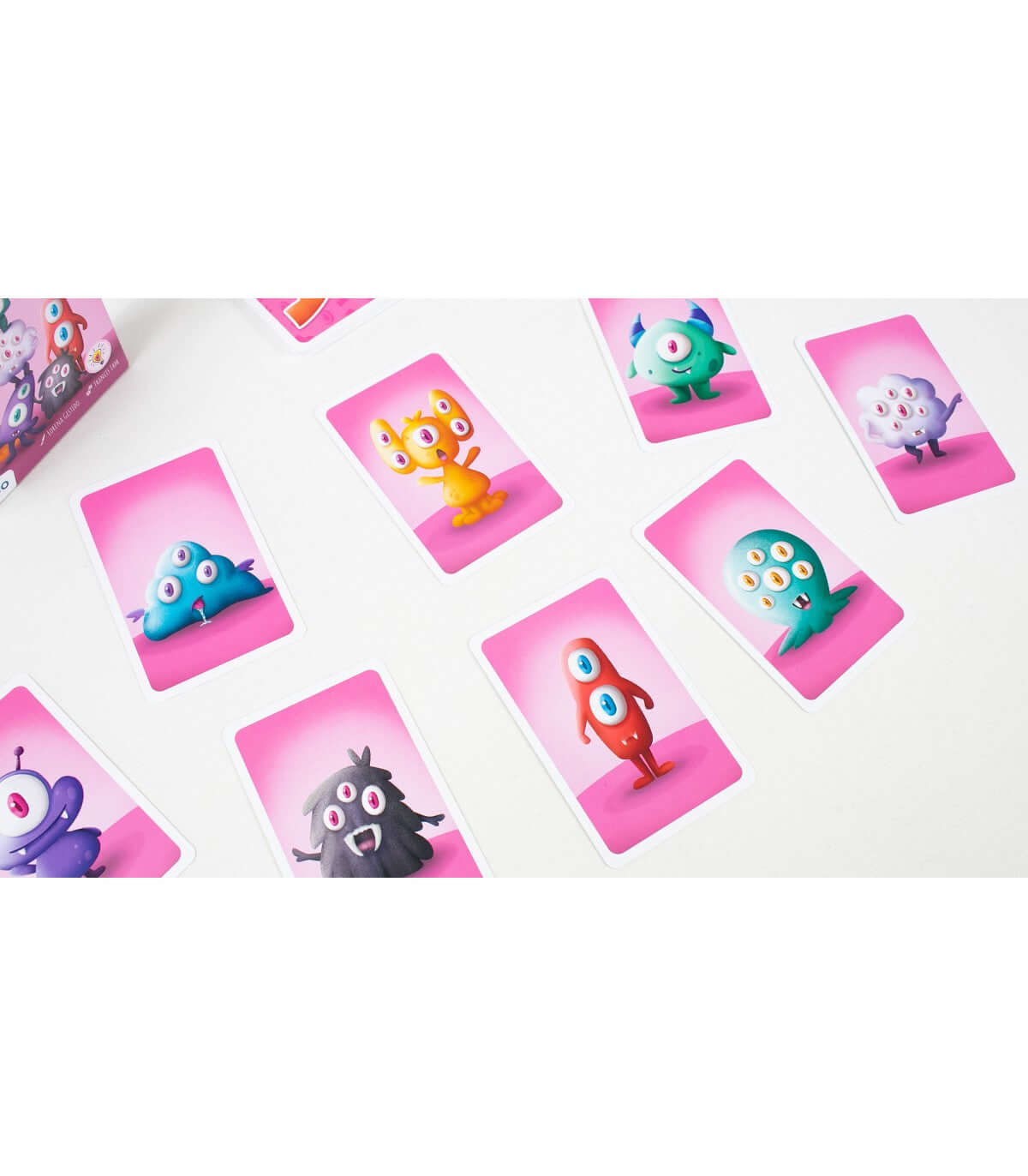 Ojo, Mano, Pata ¡Monstruos! – Cálculo mental, atención visual y monstruos que hay que contar rápido 5+ años · 2-4 jugadores · 15 minutos