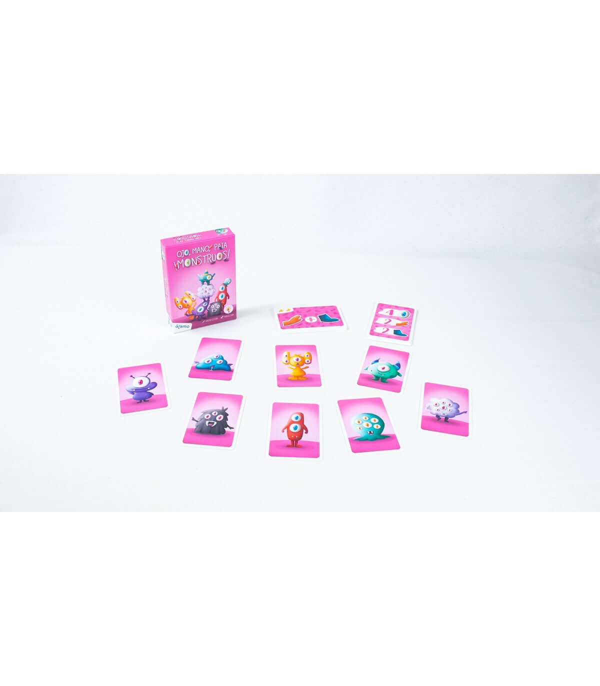 OJO MANO PATA ¡MONSTRUOS! - Juego de mesa - Atomo - Desde 5 años Board Games