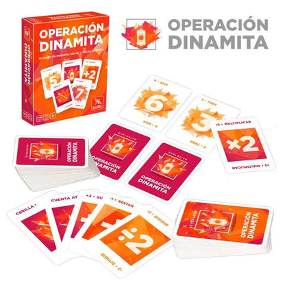 Operación Dinamita – Juego de memoria, cálculo y reflejos rápidos (7+ años · 2-6 jugadores · 15 min) · Ludilo
