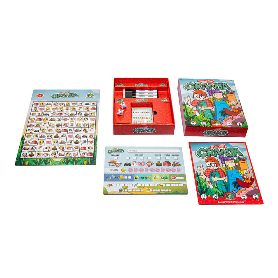Operación Granja - Juego de mesa - FALOMIR - Desde 6 años Board Games