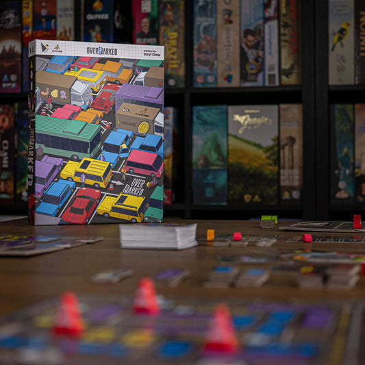 Overparked - Juego de mesa - MALDITO GAMES - Desde 10 años - 1 a 5 jugadores