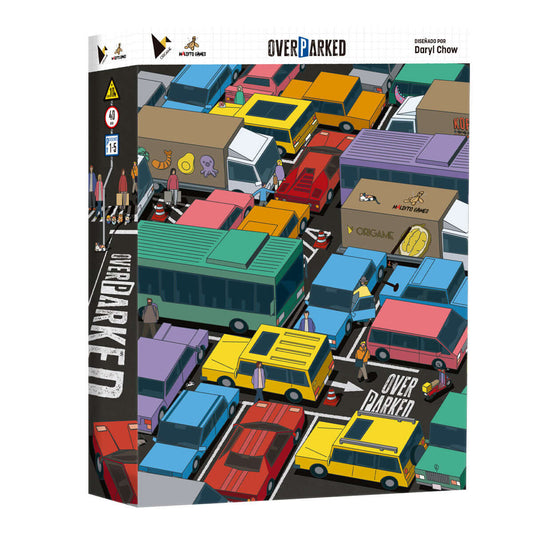 Overparked - Juego de mesa - MALDITO GAMES - Desde 10 años - 1 a 5 jugadores