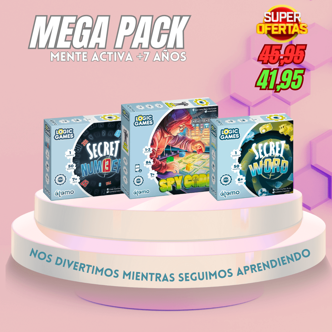 Pack "Mente Activa +7 años" en verano ideal para viajes