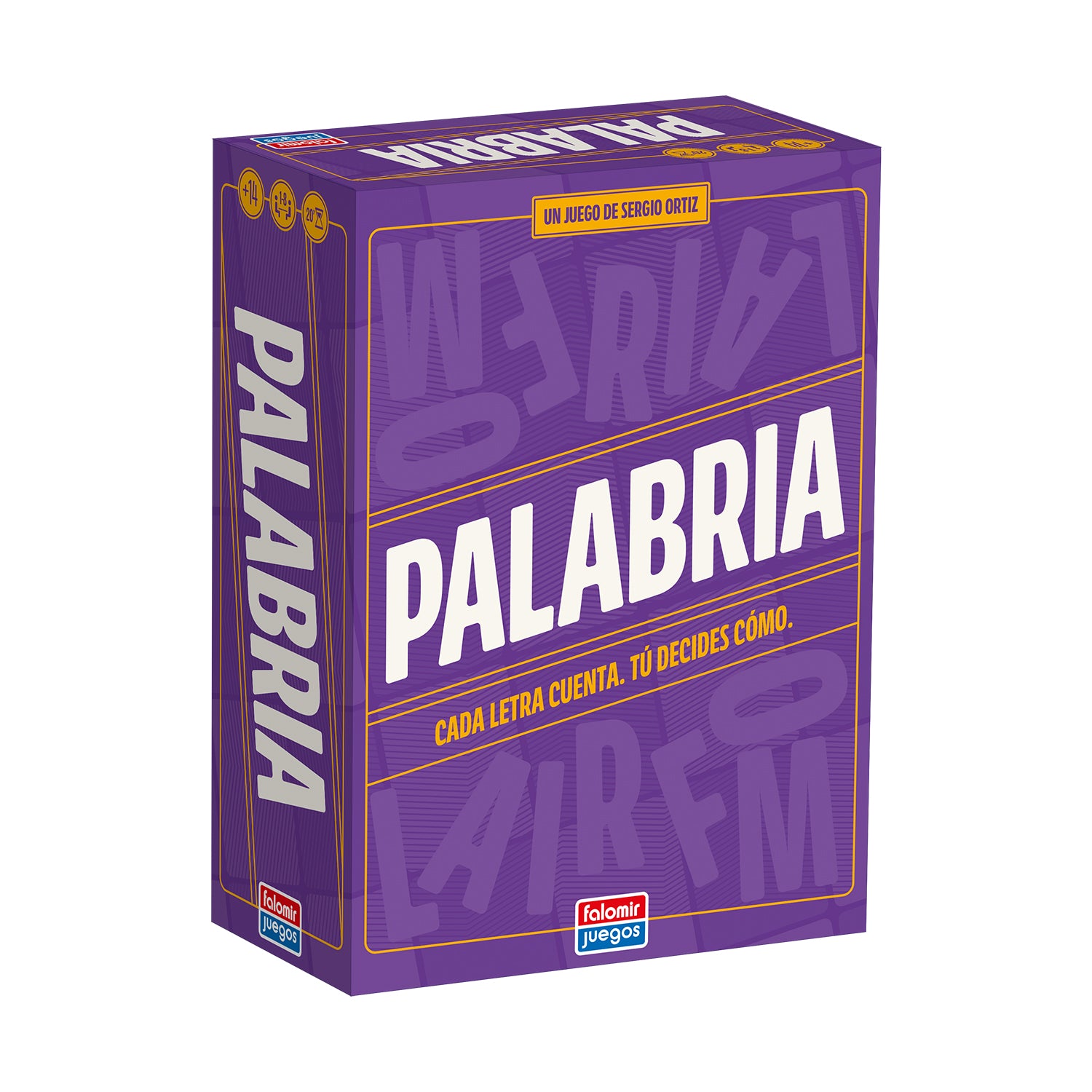 Palabria - Juego de mesa - FALOMIR - 1-8 jugadores - 14+ años - 20 min