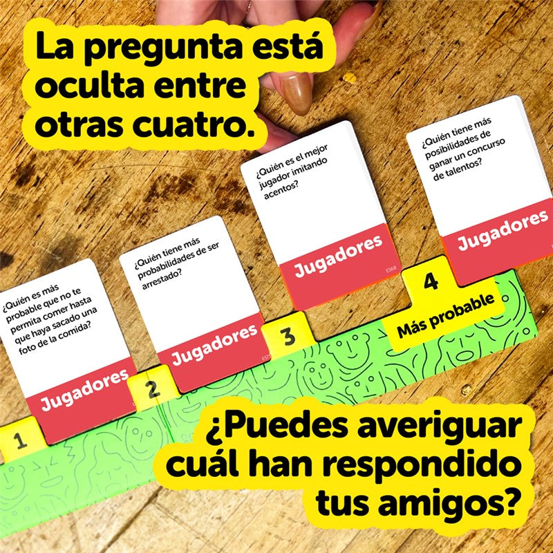 P.A.P.A. ( Papa )- Party Game - Mercurio - +12 años - 3 a 8 jugadores