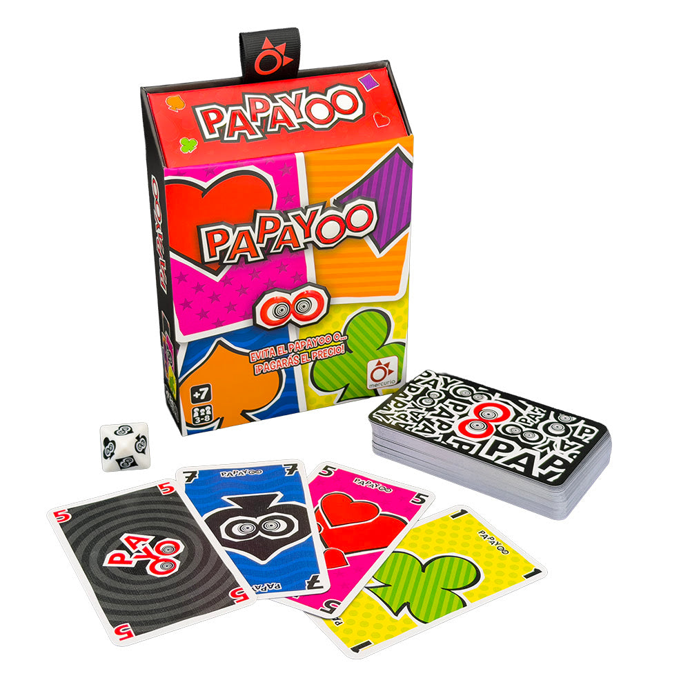 Papayoo - Juego de mesa - Mercurio - 3-8 jugadores - 7+ años - 30 min