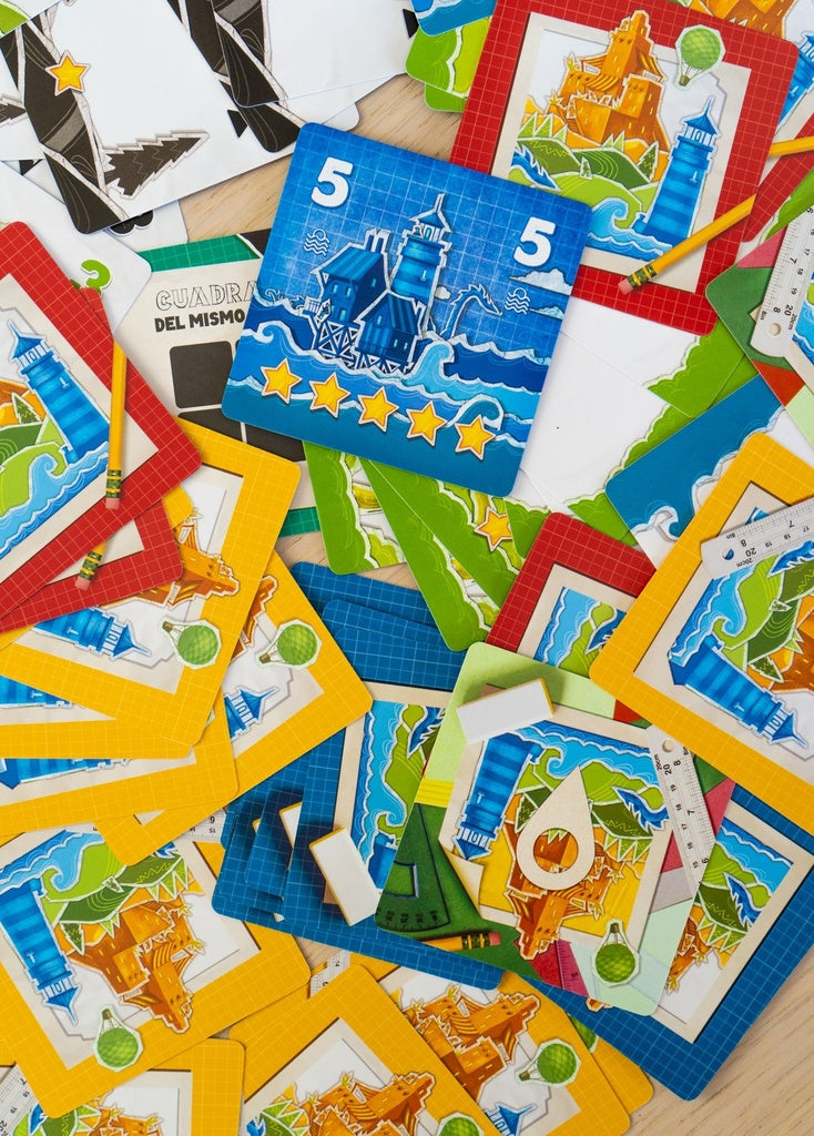 Paperworld - Juego de mesa - Tranjis - 2-4 jugadores - 8+ años - 20 min