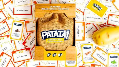 Patata Variedad Party, juego de palabras y rapidez verbal, 30 minutos, desde 10 años