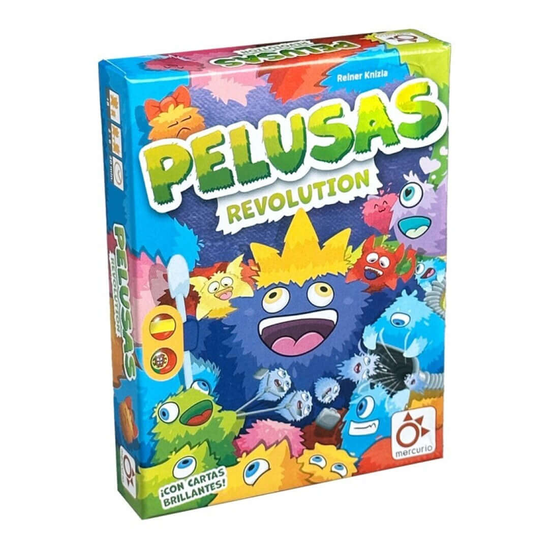 Pelusas Revolution - Mercurio - Juego de Cartas y Riesgo - 2-6 Jugadores, 15-20 min