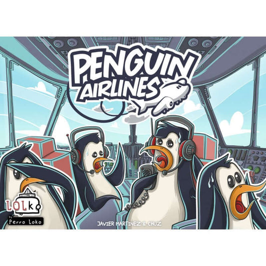 Penguin Airline - Juego de mesa - Perro Loko - Desde 9 o más años
