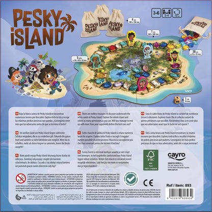 PESKY ISLAND - Juego de mesa - Cayro - Desde 3 años
