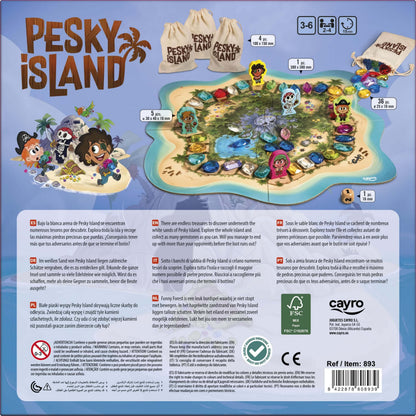 PESKY ISLAND - Juego de mesa - Cayro - Desde 3 años