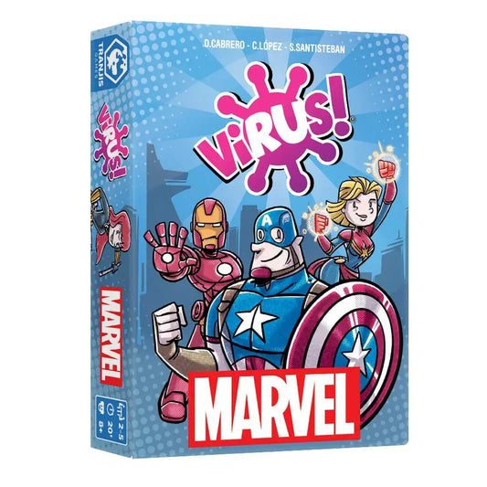 Virus! Marvel - Juego de mesa - Tranjis - Desde 8 años Board Games