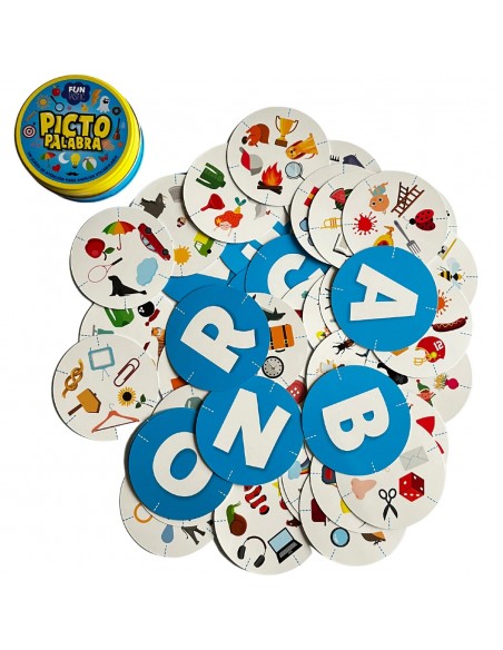 Picto palabra - Juego de mesa - Funtastic - Desde 5 años Board Games