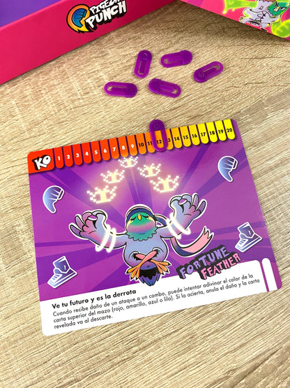 Pigeon Punch  - Juego de mesa de combate de palomos - Inoua - Desde 8 años - 2 a 6 jugadores