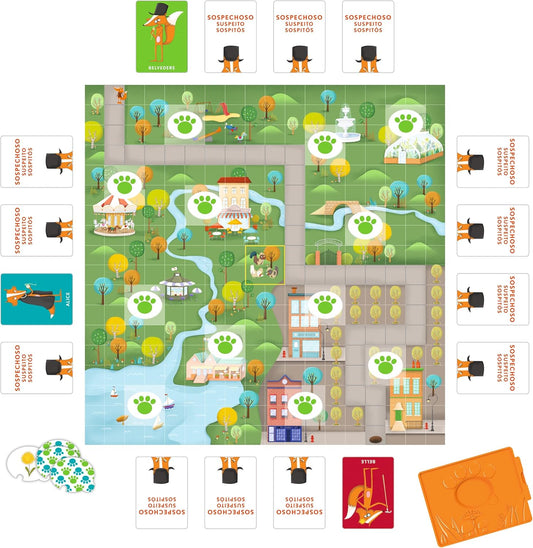 ¡Pillado! – Un primer juego de deducción para jugar en equipo · 5+ · 2-4 jugadores · 20 min · Ludilo