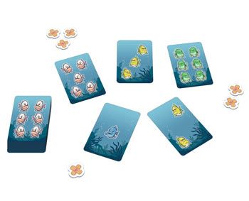 Pirañam - Juego de mesa - Mercurio - 2-5 jugadores - 8+ años - 15 min