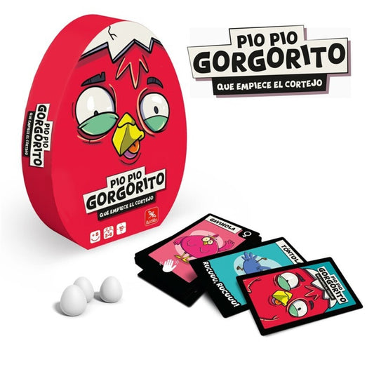 Pío Pío Gorgorito - Juego de mesa - Ludilo - 3-6 jugadores - 8+ años - 10 min